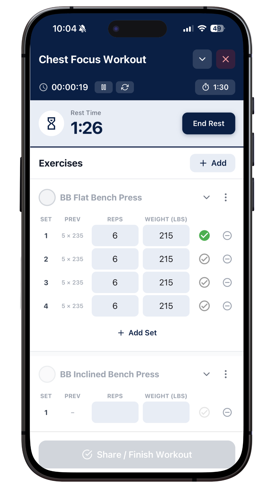 Intuitive Tracking screenshot